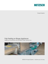 Pulp Feeding on Biogas Appliances