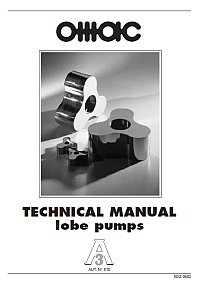 OMAC Lobe Pumps Technick manul