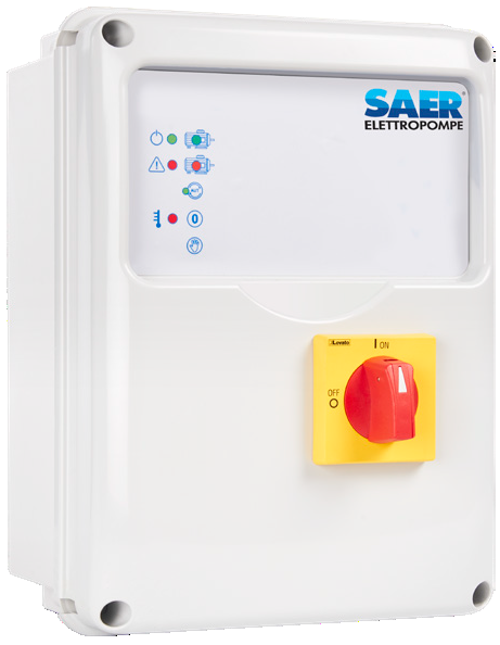 SAER Elektro-mechanický rozvádzač ponorné čerpadlá