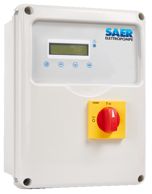 SAER Elektronický rozvádzač ponorné čerpadlá