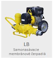 Samonasvacie membrnov erpadl Varisco rada LB