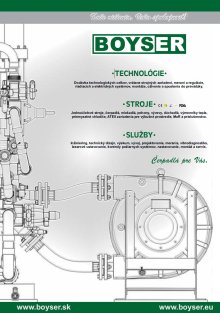 Boyser - Katalóg produktov - Hadicové čerpadlá, výveny, dúchadlá.