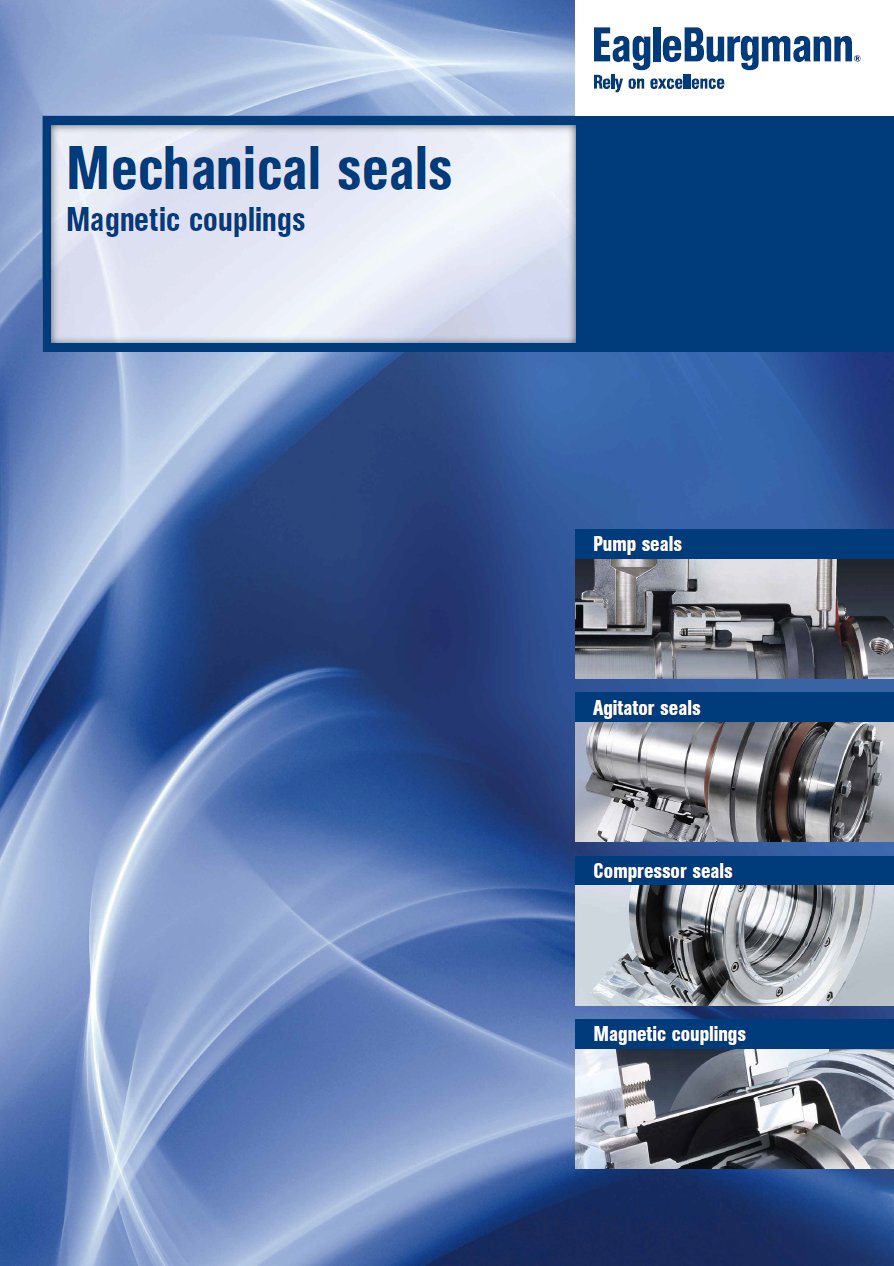 EagleBurgmann DMS MSE E7 Catalog Mechanical seals Magnetic couplings